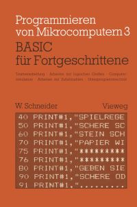 Book Cover for BASIC Für Fortgeschrittene by Wolfgang Schneider