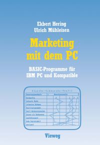 Book Cover for Marketing Mit Dem PC by Ekbert Hering