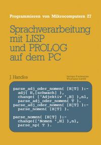 Book Cover for Sprachverarbeitung by Jürgen Handke