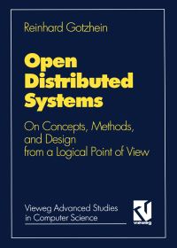 Book Cover for Open Distributed Systems by Reinhard Gotzhein