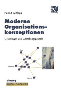 Book Cover for Moderne Organisationskonzeptionen by Helmut Wittlage
