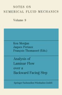 Book Cover for Analysis of Laminar Flow Over a Backward Facing Step by Ken Morgan, Jacques Periaux, François Thomasset