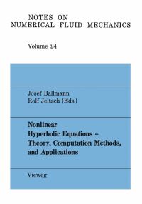 Book Cover for Nonlinear Hyperbolic Equations — Theory, Computation Methods, and Applications by Josef Ballmann, Rolf Jeltsch