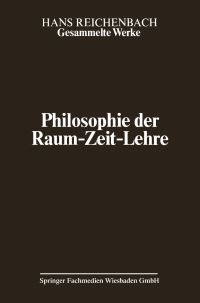 Book Cover for Philosophie Der Raum-Zeit-Lehre by Hans Reichenbach