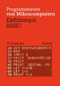 Book Cover for Einführung in BASIC by Wolfgang Schneider