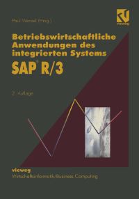 Book Cover for Betriebswirtschaftliche Anwendungen Des Integrierten Systems SAP R/3 by Paul Wenzel