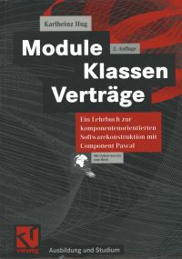 Book Cover for Module, Klassen, Verträge by Karlheinz Hug