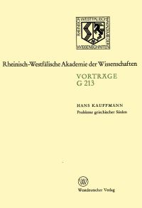 Book Cover for Geisteswissenschaften by Hans Kauffmann