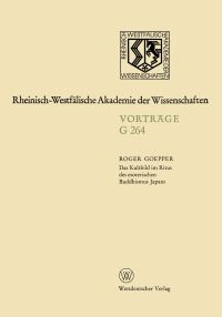 Book Cover for Das Kultbild Im Ritus Des Esoterischen Buddhismus Japans by Roger Goepper