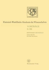 Book Cover for Rheinisch-Westfälische Akademie Der Wissenschaften by Bernhard Großfeld
