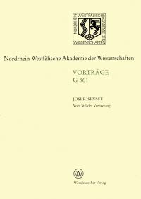 Book Cover for Vom Stil Der Verfassung by Josef Isensee