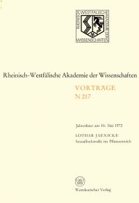 Book Cover for Sexuallockstoffe Im Pflanzenreich by Lothar Jaenicke