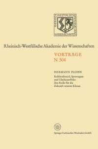 Book Cover for Kohlendioxyd, Spurengase Und Glashauseffekt by Hermann Flohn