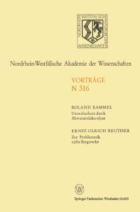 Book Cover for Umweltschutz Durch Abwasserelektrolyse by Roland Kammel