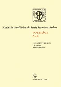 Book Cover for Die Sicherheit Technischer Systeme by 