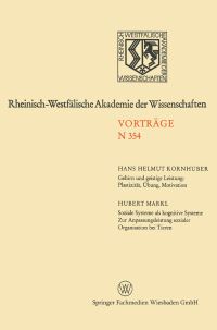 Book Cover for Gehirn Und Geistige Leistung by Hans Helmut Kornhuber