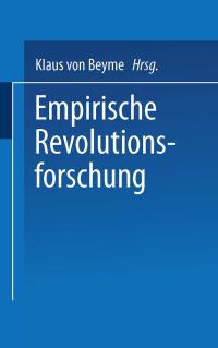 Book Cover for Empirische Revolutionsforschung by Klaus von Beyme