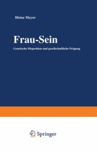 Book Cover for Frau — Sein by Heinz Meyer