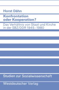 Book Cover for Konfrontation Oder Kooperation? by Horst Dähn