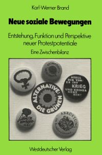 Book Cover for Neue Soziale Bewegungen by KarlWerner Brand