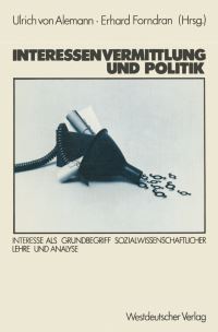 Book Cover for Interessenvermittlung Und Politik by Ulrich von Alemann