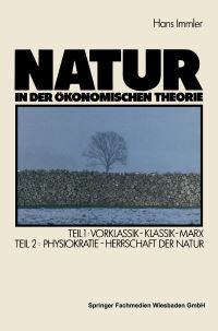 Book Cover for Natur in Der Ökonomischen Theorie by Hans Immler