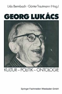Book Cover for Georg Lukács by Udo Bermbach