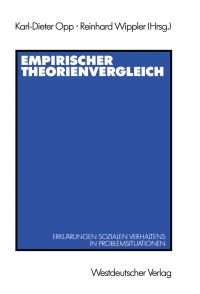 Book Cover for Empirischer Theorienvergleich by KarlDieter Opp