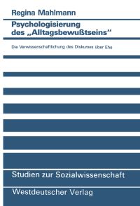 Book Cover for Psychologisierung Des „Alltagsbewutseins