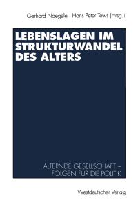 Book Cover for Lebenslagen Im Strukturwandel Des Alters by Gerhard Naegele