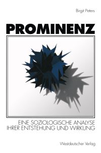 Book Cover for Prominenz by Birgit Peters