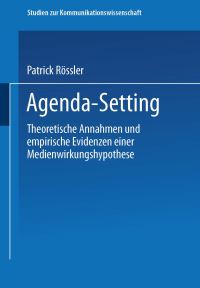 Book Cover for Agenda-Setting by Patrick Rössler