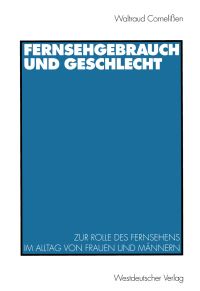 Book Cover for Fernsehgebrauch Und Geschlecht by Waltraud Cornelißen