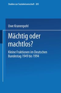 Book Cover for Mächtig Oder Machtlos? by Uwe Kranenpohl