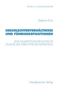 Book Cover for Geschlechterverhältnisse Und Führungspositionen by Stefanie Ernst