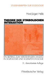 Book Cover for Theorie Der Symbolischen Interaktion by Horst J Helle