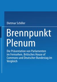 Book Cover for Brennpunkt Plenum by Dietmar Schiller