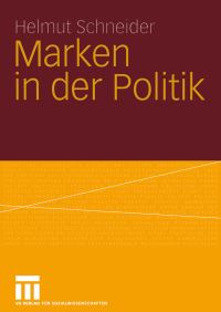 Book Cover for Marken in Der Politik by Helmut Schneider