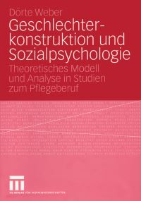 Book Cover for Geschlechterkonstruktion Und Sozialpsychologie by Dörte Weber