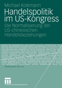 Book Cover for Handelspolitik Im US-Kongress by Michael Kolkmann
