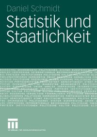 Book Cover for Statistik Und Staatlichkeit by Daniel Schmidt