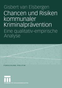 Book Cover for Chancen Und Risiken Kommunaler Kriminalprävention by Giséle van Elsbergen