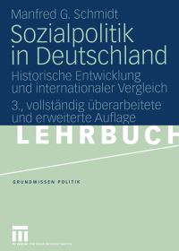 Book Cover for Sozialpolitik in Deutschland by Manfred G Schmidt