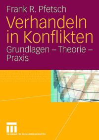 Book Cover for Verhandeln in Konflikten by Frank R Pfetsch