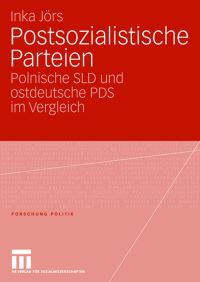 Book Cover for Postsozialistische Parteien by Inka Jörs