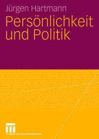 Book Cover for Persönlichkeit Und Politik by Jürgen Hartmann