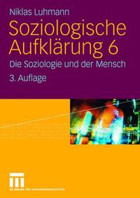 Book Cover for Soziologische Aufklärung 6 by Niklas Luhmann