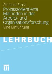 Book Cover for Prozessorientierte Methoden in Der Arbeits- Und Organisationsforschung by Stefanie Ernst
