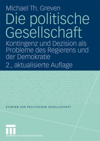 Book Cover for Die Politische Gesellschaft by Michael Th Greven