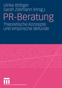 Book Cover for PR-Beratung by Ulrike Röttger, Sarah Zielmann